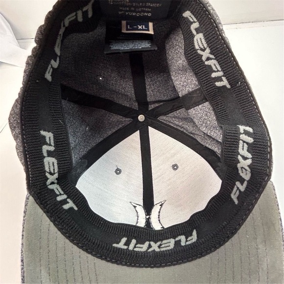 Hurley Men's Icon Flexfit Hat L-XL Dark Gray Heather Casual Cap - Picture 8 of 9